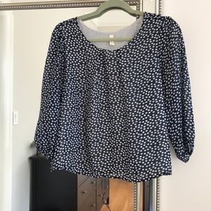 Mind Code Polka Dot Blouse